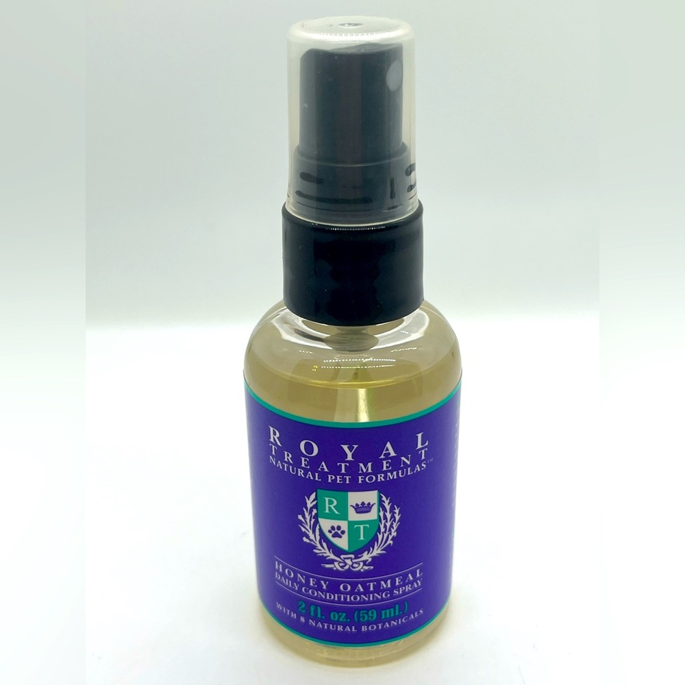 Royal Treatment Honey Oatmeal Daily Conditioning Spray for Pets 58mL Natural New
